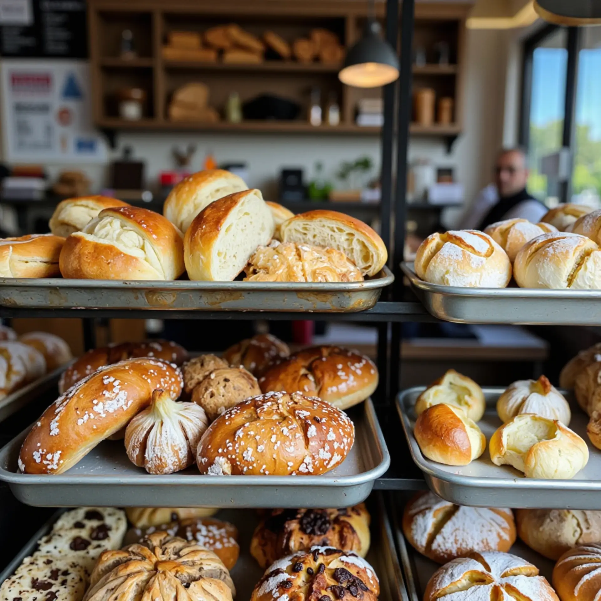 breads on display - du-menu.com