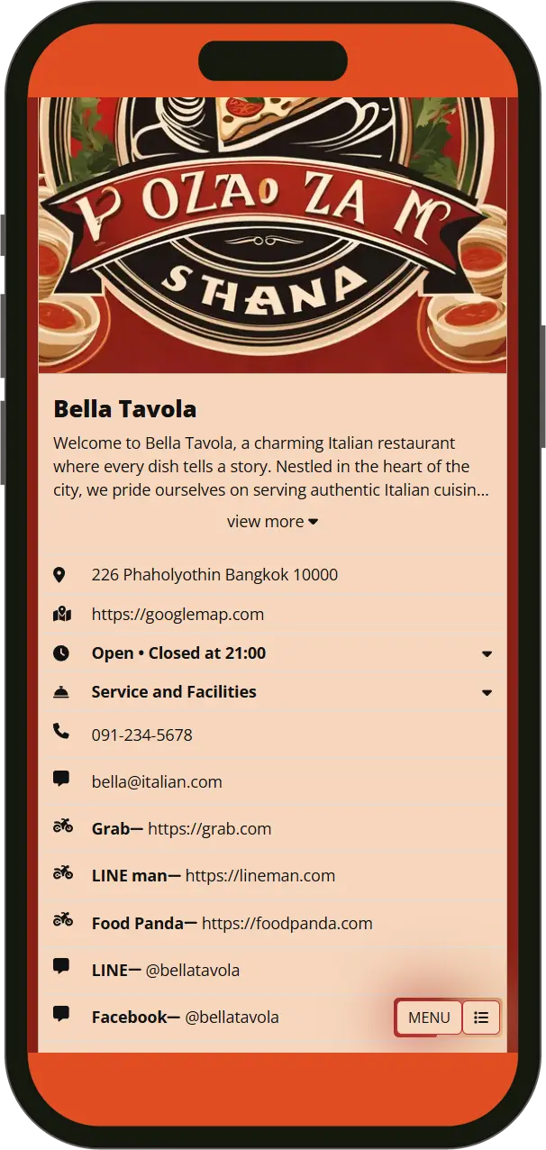 du menu profile - du-menu.com